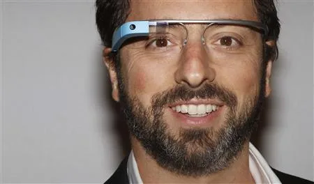 File photo of Google founder Sergey Brin posing for a portrait wearing Google Glass during New York Fashion Week